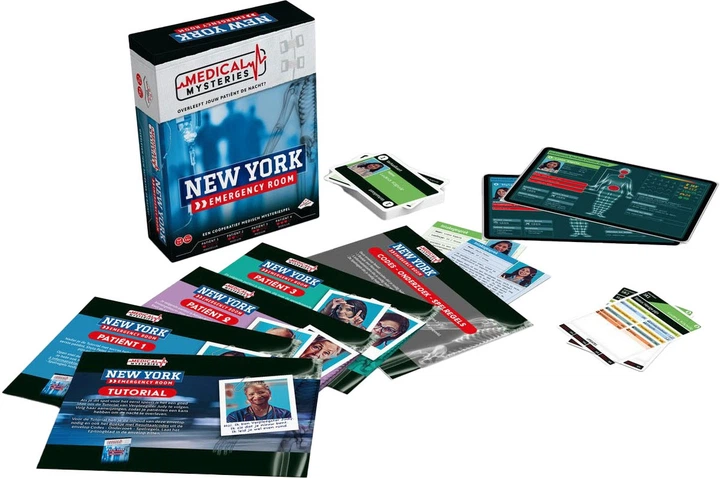 Настільна гра Identity Games Medical Mysteries New York (німецьке видання) (8714649019966) - зображення 2