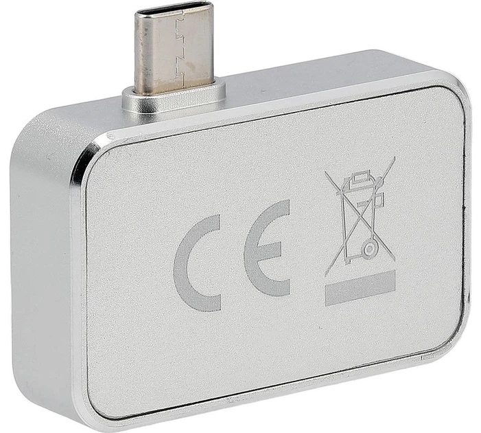 Kamera termowizyjna Yato YT-72930 USB-C 256 x 192 (512 x 384 SR Mode) 25 Hz (5906083126529) - obraz 3