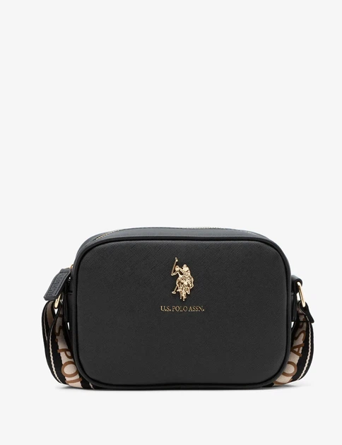 Сумка кросбоді U.S. Polo Assn Classic Zip Crossbody Bag Black (27A228-AA00A) Оригінал із США! - Фото 1 Сумка кросбоді U.S. Polo Assn Classic Zip Crossbody Bag Black (27A228-AA00A) Оригінал із США! - зображення 1