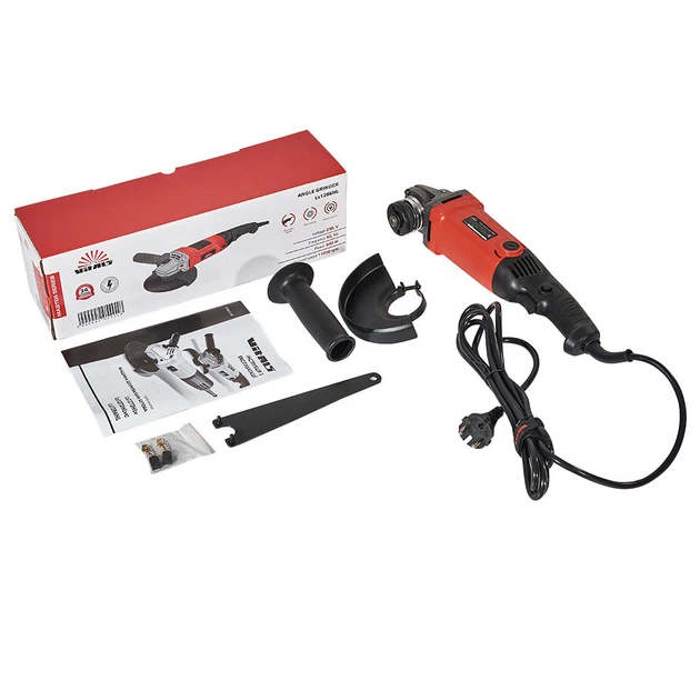 Машина шліфувальна кутова Vitals Master Ls1286HL 860 Вт 11000 об/хв Кутова шліфувальна машина - Фото 7 Машина шліфувальна кутова Vitals Master Ls1286HL 860 Вт 11000 об/хв Кутова шліфувальна машина - зображення 7