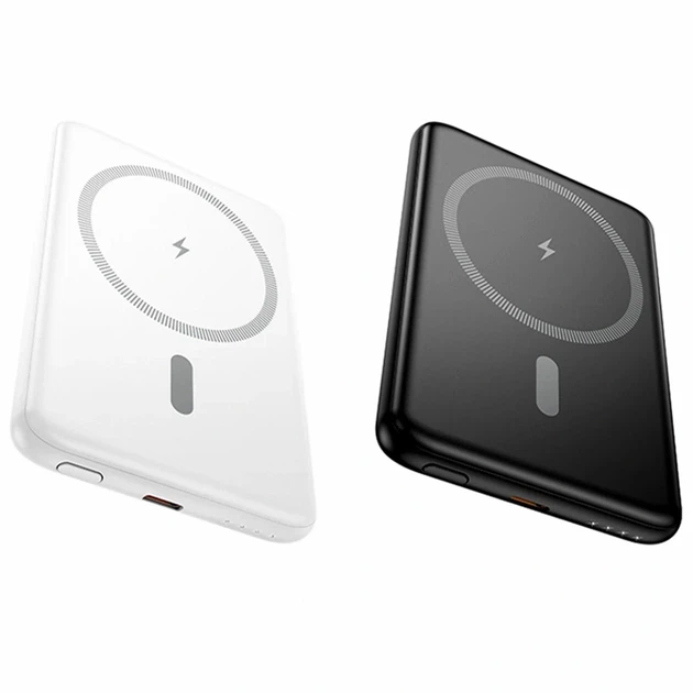Powerbank Hoco J140A Tony 5000mAh 20W Type-C magnetyczny biały (6942007640633) - Zdjęcie 2 Powerbank Hoco J140A Tony 5000mAh 20W Type-C magnetyczny biały (6942007640633) - obraz 2