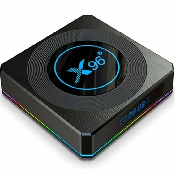 ТБ приставка X96x4 S905X4 2GB 16GB 8K Чорний для мультимедіа з HDMI USB AV Wi-Fi Bluetooth - зображення 3