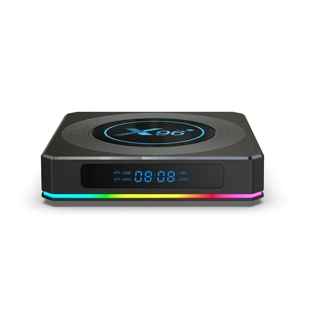 ТБ приставка X96x4 S905X4 2GB 16GB 8K Чорний для мультимедіа з HDMI USB AV Wi-Fi Bluetooth - зображення 5