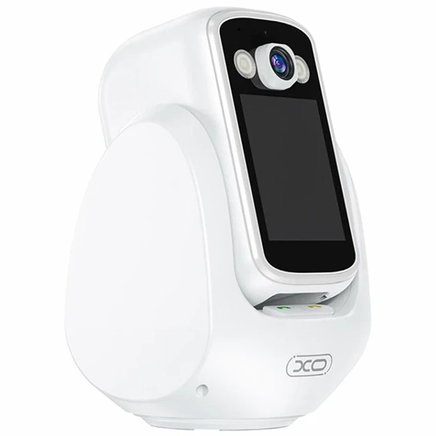 Смарт камера 1080p двухсторонняя связь микрофон Wi-Fi белая XO CR08 - Фото 1 Смарт камера 1080p двухсторонняя связь микрофон Wi-Fi белая XO CR08 - изображение 1