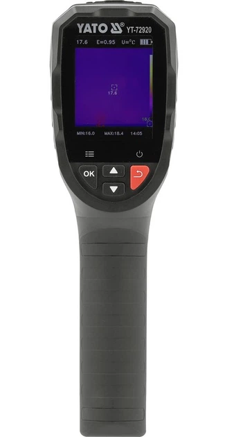 Камера тепловізійна Yato YT-72920 96 x 96 (240 x 240 IRS) 18 Гц (5906083126505) - зображення 5