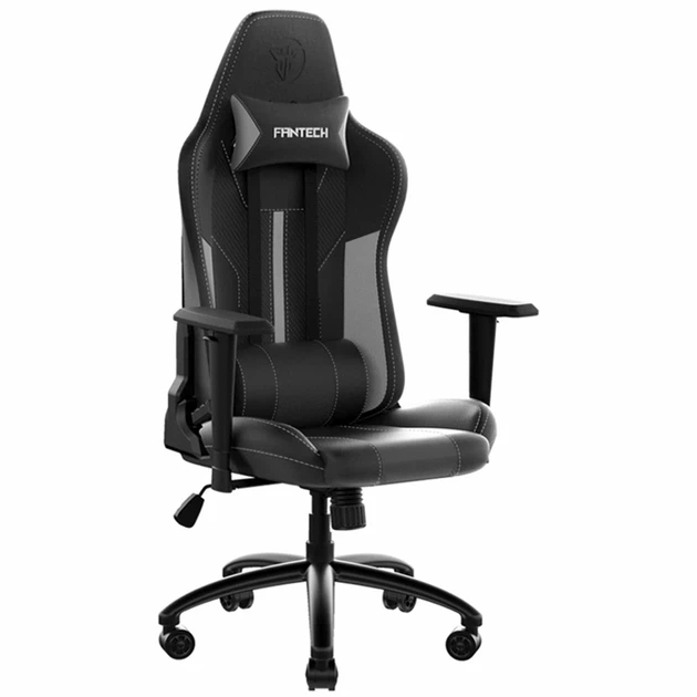 Кресло для геймера Fantech GC-191 Korsi серое с подголовником и поддержкой поясницы эргономичное - Фото 1 Кресло для геймера Fantech GC-191 Korsi серое с подголовником и поддержкой поясницы эргономичное - изображение 1