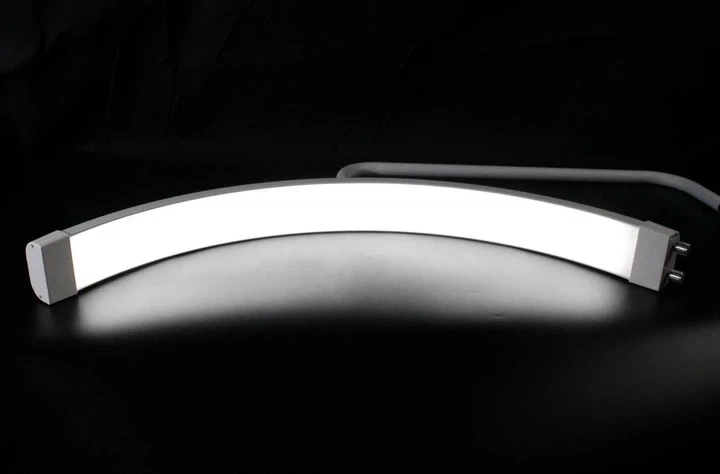 Напольная LED лампа 40W 24 дюйма белая ABS алюминиевый сплав с пультом и держателем для телефона Moon M6X - Фото 4 Напольная LED лампа 40W 24 дюйма белая ABS алюминиевый сплав с пультом и держателем для телефона Moon M6X - изображение 4