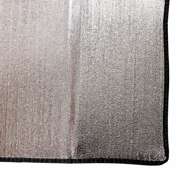 Підстилка вологозахисна 195х143см із фольгованим покриттям для намету срібляста - зображення 7