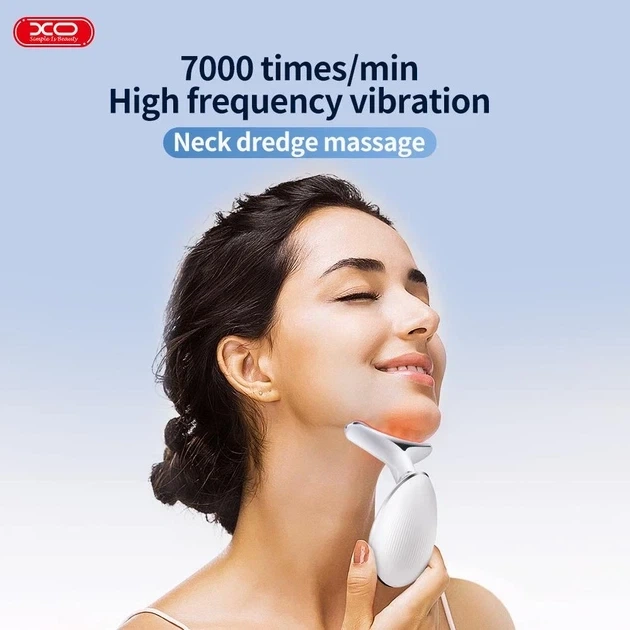Массажер для шеи 3 режима 2.5W USB Type-C ABS пластик белый XO FG05 - Фото 7 Массажер для шеи 3 режима 2.5W USB Type-C ABS пластик белый XO FG05 - изображение 7