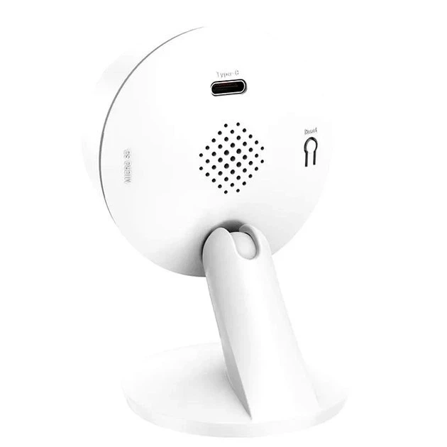 Смарт камера Hoco D3 Wireless 3MP Full HD Wi-Fi белая для дома и офиса - Фото 6 Смарт камера Hoco D3 Wireless 3MP Full HD Wi-Fi белая для дома и офиса - изображение 6