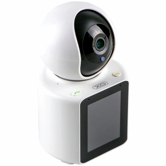 Смарт камера Two-Way Video 1080FHD с двухсторонней связью Wi-Fi белая модель XO CR03 - Фото 1 Смарт камера Two-Way Video 1080FHD с двухсторонней связью Wi-Fi белая модель XO CR03 - изображение 1