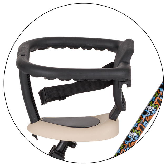 Біговел Petite&Mars Turbo / City Beat 5 в 1 Чорний (613481) (8596202017523) - зображення 11