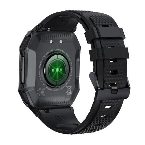 Сенсорные умные смарт-часы Smart Sport K55 Black (16070-hbr) - изображение 3