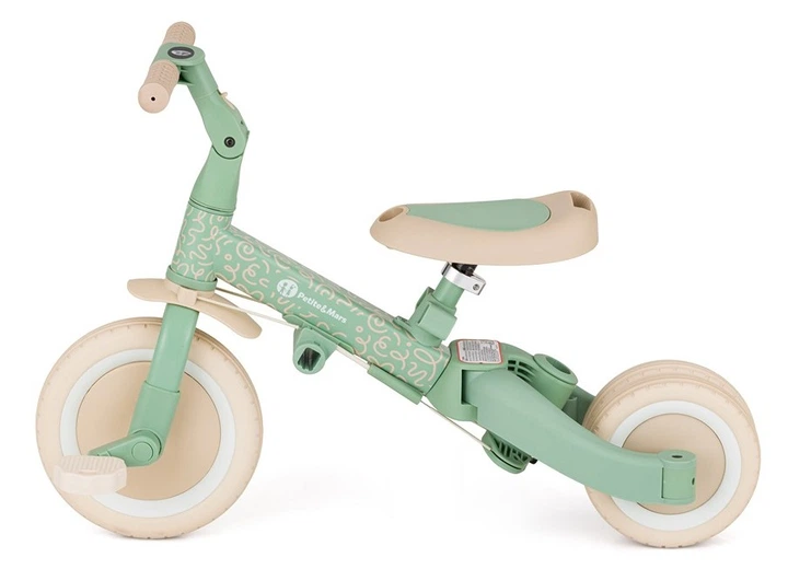 Біговел Petite&Mars 5 в 1 Turbo / Green Twist (613480) (8596202017516) - зображення 4