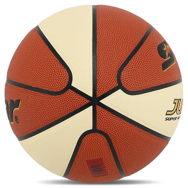 Мяч баскетбольный Star Jumbo FX9 BB426-25 №6 Оранжево-белый (57623101) - изображение 3