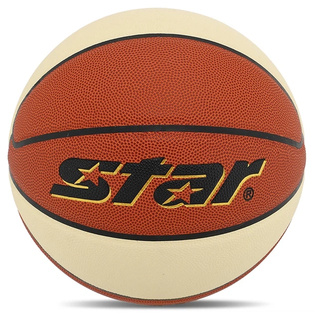Мяч баскетбольный Star Jumbo FX9 BB426-25 №6 Оранжево-белый (57623101) - изображение 6
