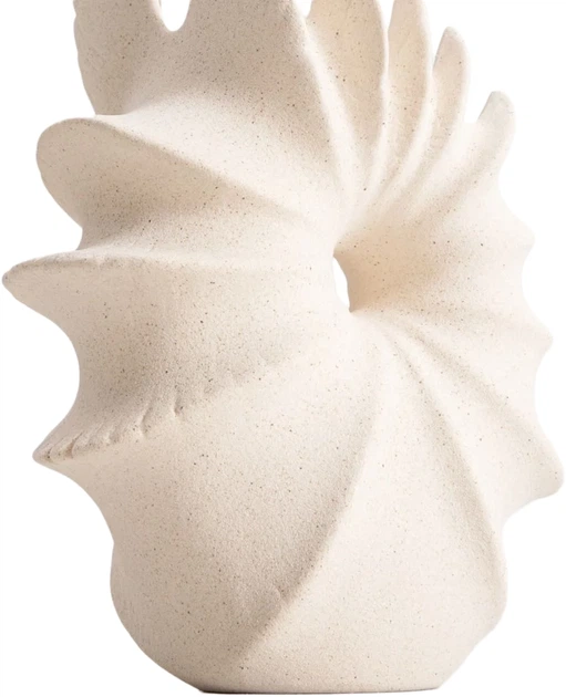 Dekoracja stojąca Homla Ablis ceramiczna o nieregularnym kształcie 14,3x10,3x21,5 cm (5906496772184) - obraz 4