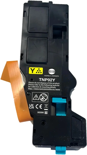 Toner Konica Minolta Toner AE1Y250 / TNP92Y Żółty (MINT92Y) - obraz 2