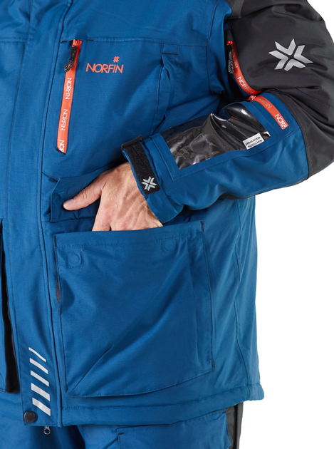 Костюм зимовий мембранний Norfin Tornado Pro Magnet (409104-XL) - изображение 4