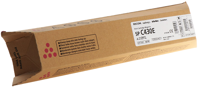 Toner Ricoh Toner SP C430E / 821281 Magenta (RICT430M) - obraz 1