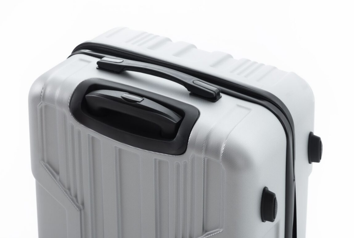 Дорожный чемодан ABS-пластик Travel World R33423M-SL Серебристый 65x43x26см на колесах - изображение 6