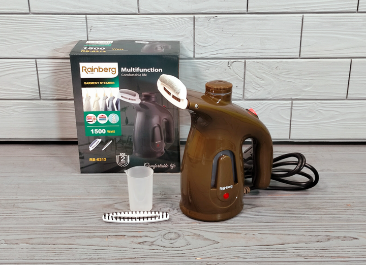 Отпариватель ручной Rainberg RB-6313 1500W - изображение 3