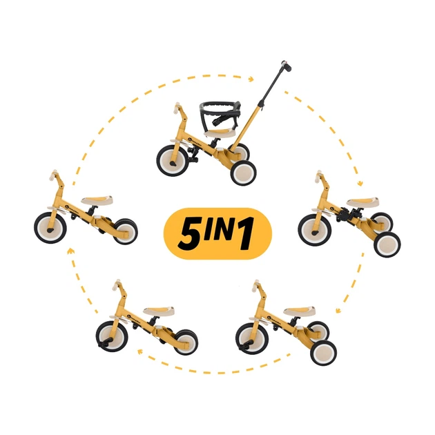 Біговел Petite&Mars 5 в 1 Turbo / Intense Ochre (613814) (8596202008934) - зображення 8