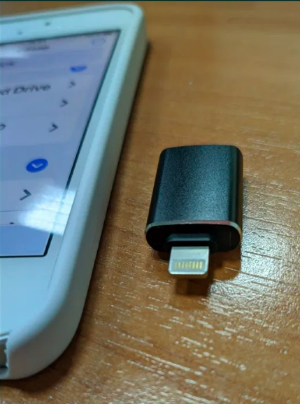 Адаптер перехідник OTG iOS iPhone iPad c USB флеш на Lightning айфон Чорний - Фото 11 Адаптер перехідник OTG iOS iPhone iPad c USB флеш на Lightning айфон Чорний - изображение 11