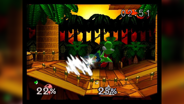 Игра Nintendo N64 Super Smash Bros. Europe Английская Версия Только Картридж Б/У - изображение 4