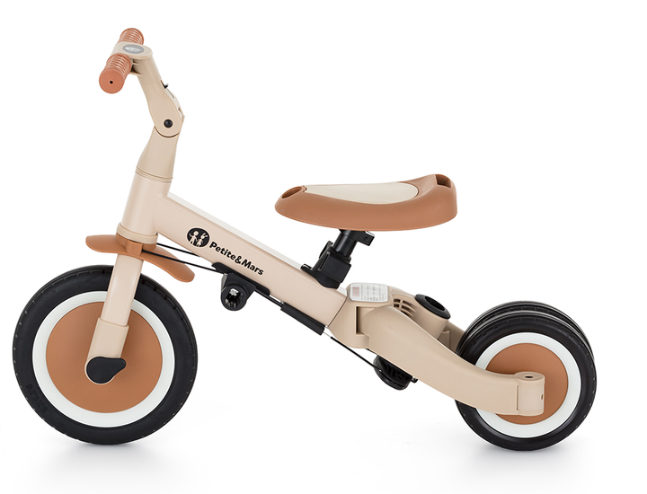 Біговел Petite&Mars 5 в 1 Turbo Plus / Desert Sand (617818) (8596202017868) - зображення 7