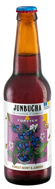 Упаковка напою безалкогольного Ever Aid Janbucha Forest Berry & Jupiner 350 мл х 12 шт (14820183003345) - зображення 2
