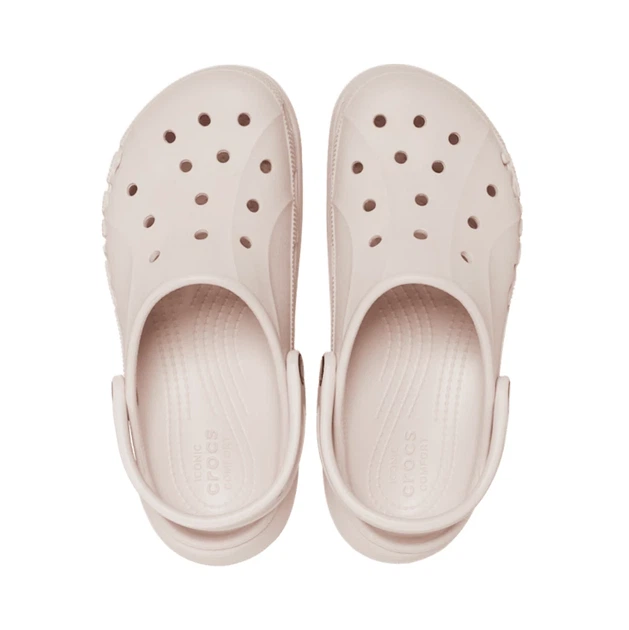 Женские кроксы на платформе Crocs Baya Platform Clog, пудровые, W8/38-39/24.6см - Фото 4 Женские кроксы на платформе Crocs Baya Platform Clog, пудровые, W8/38-39/24.6см - изображение 4