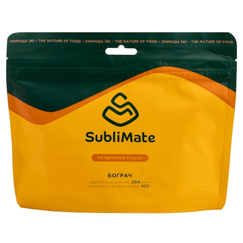 Сублімовані продукти SubliMate Бограч - Фото 1 Сублімовані продукти SubliMate Бограч - изображение 1