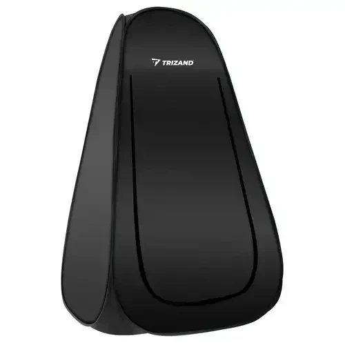 Туристическая палатка/палатка для переодевания, душа и туалета Trizand 23492 black - изображение 3