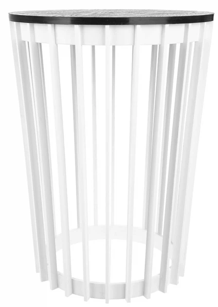 Квітник Kadax Aytre + чорна стільниця 40 см Білий K12542 (5906638323045) - зображення 2