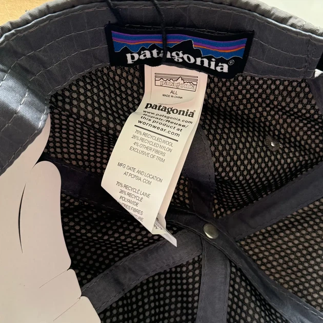Кепка Patagonia, One size(універсальний розмір), Унісекс, у сірому кольорі. - зображення 3