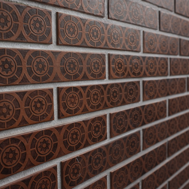 Symbol Thermo Facade — термопанель “Aztek” з індивідуальним гравіюванням - зображення 2