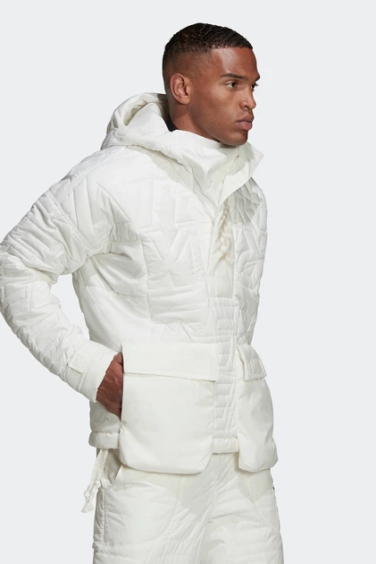 Мужская куртка TERREX MADE TO BE REMADE PADDED белая M - Фото 3 Мужская куртка TERREX MADE TO BE REMADE PADDED белая M - изображение 3