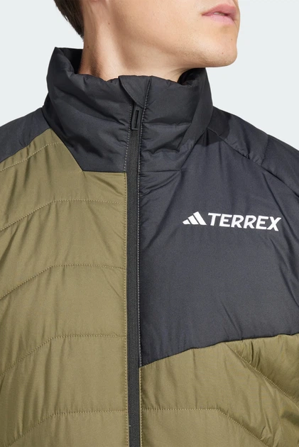 Мужская куртка Terrex Multi Synthetic Insulated зеленая с черным M - изображение 5