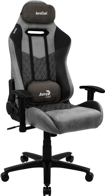 Комп'ютерне крісло для геймера AeroCool Duke AC-280 Black (AEROAC-280DUKE-BK) - изображение 4