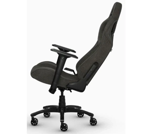 Комп'ютерне крісло для геймера Corsair T3 Rush Black - зображення 2