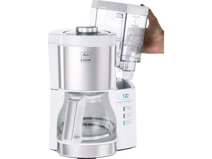 Крапельна кавоварка Melitta Look Timer 1025-07 White - зображення 2