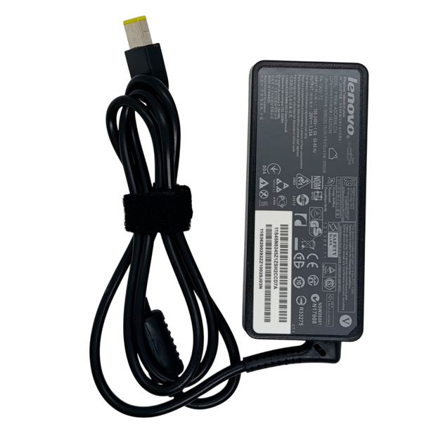 Блок питания для ноутбука Lenovo 20V 3.25A USB без индикатора Black - изображение 5