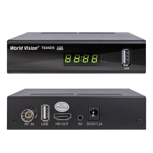 Т2 тюнер World Vision T644D5 FM - изображение 2