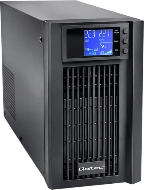UPS Qoltec 52642 2400W/3000VA (5901878526423) - obraz 3