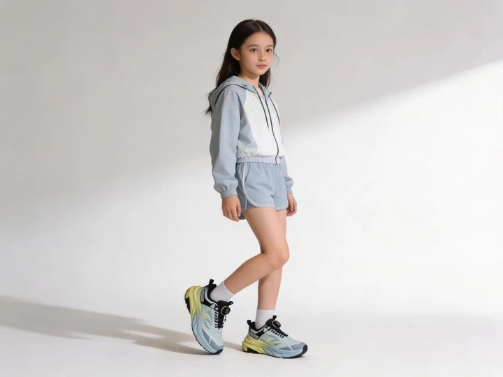 Кроссовки Hang Ten Kids мятные с желтым 5325 37 - изображение 5