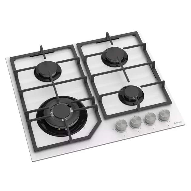 Газова поверхня на склі MINOLA MGG 61622 WH - Фото 2 Газова поверхня на склі MINOLA MGG 61622 WH - зображення 2