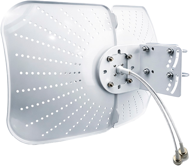 Параболічна антенна Qoltec 5G LTE 2x19dBi (5901878570631) - зображення 4