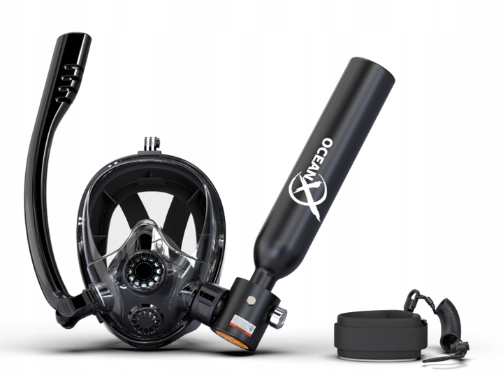 Дайвінг OceanX Full-Face Mini Oxygen Tank 0,5 л - зображення 2