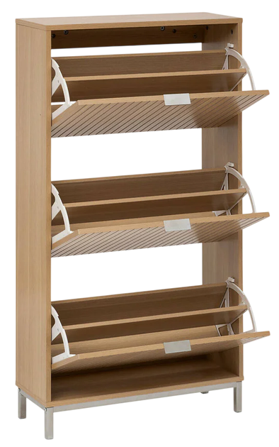 Szafka na buty 5five Simply Smart Tasso do przedpokoju 3 przegrody 63 x 24 x 131.5 cm (3560233012067) - obraz 2